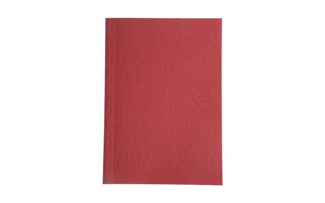 Paperback Notebook - Sorrel Red