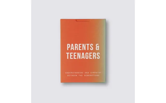 Parents And Teenagers Prompt Cards