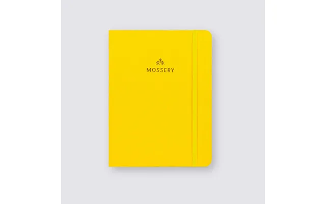 Refillable Notebook - Sunshine Yellow Ruled Pages