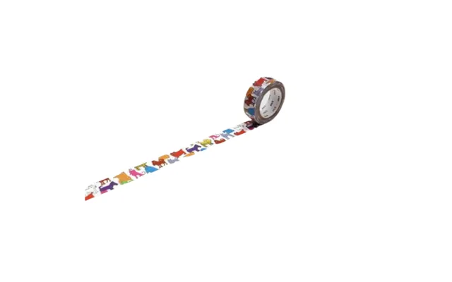 Washi Tape - Colourful Dog