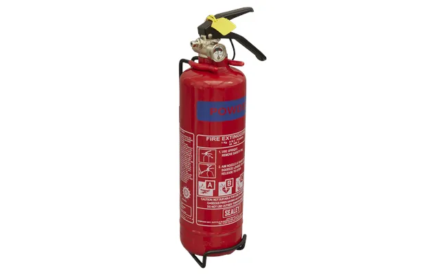 Sealey Sdpe01 Dry Powder Fire Extinguisher 1kg Abc