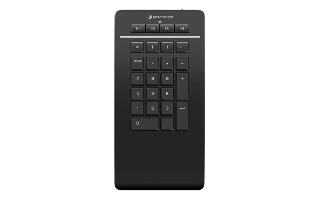 3dconnexion Numpad Pro Numeric Keypad Bluetooth Usb Rf Wireless Black