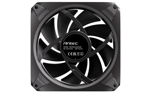 Antec Orbit 120 Argb Fan Computer Case 12 Cm Black