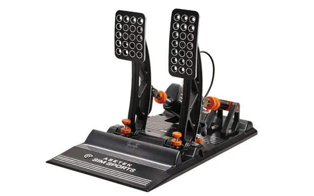 Asetek 40-010-0000001 Gaming Controller Black. Orange. White Usb Pedal