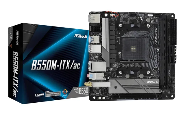 Asrock B550m-itx Ac Amd B550 Socket Am4 Mini Itx