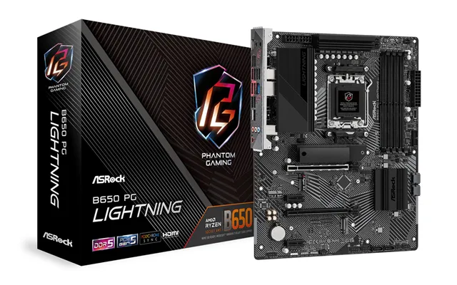 Asrock B650 Pg Lightning Amd B650 Socket Am5 Atx