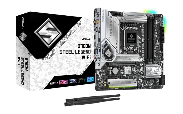 Asrock B760m Steel Legend Wifi Intel B760 Lga 1700 Micro Atx