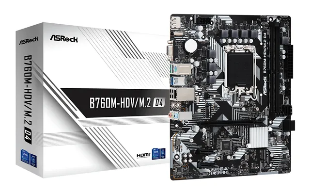 Asrock B760m-hdv M.2 D4 Intel B760 Lga 1700 Micro Atx