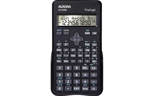 Aurora Ax-582bl Calculator Pocket Scientific Black