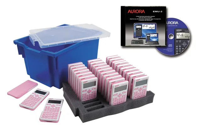 Aurora Ck61 Calculator Pocket Scientific Pink