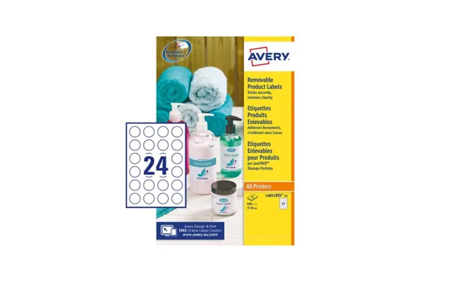Avery L4851rev-25 Printing Paper A4 210x297 Mm 25 Sheets White