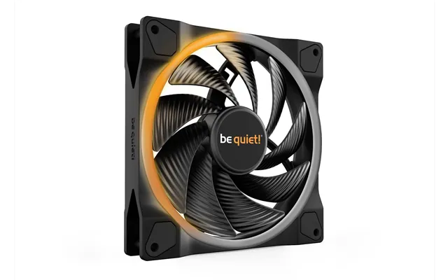 Be Quiet Light Wings 140mm Argb Pwm High Speed Fan Black