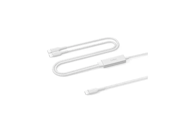 Belkin Cac004hq1.5mwh Usb Cable Usb 2.0 1.5 M Usb C 2 X Usb C White