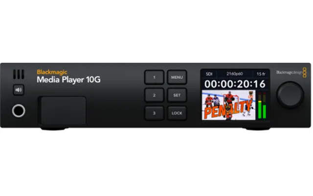 Blackmagic Design Media Player 10g Video Capturing Device Thunderbolt