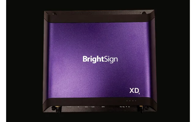 Brightsign Xd236 Digital Media Player Blue 4k Ultra Hd Wi-fi