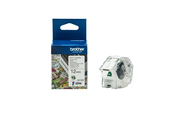 Brother Cz-1002 Directlabel-etikettes 12mm X 5m For Brother Vc 500
