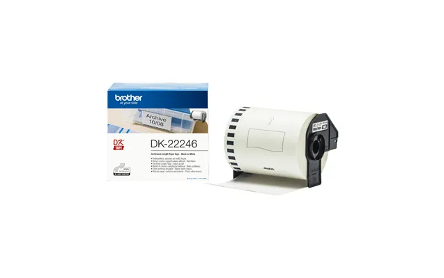 Brother Dk-22246 Directlabel Etikettes White 103mm X 30.48m For Brothe