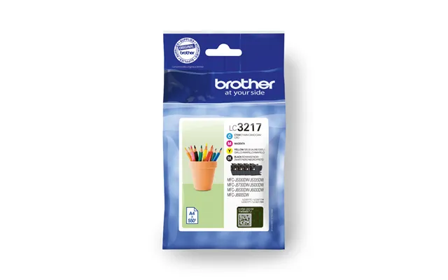 Brother Lc3217val Ink Cartridge 4 Pc S Original Black. Cyan. Magenta