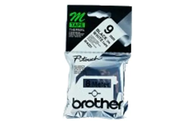 Brother Mk-221bz Directlabel Black On White 9mm X 8m For Brother P-tou