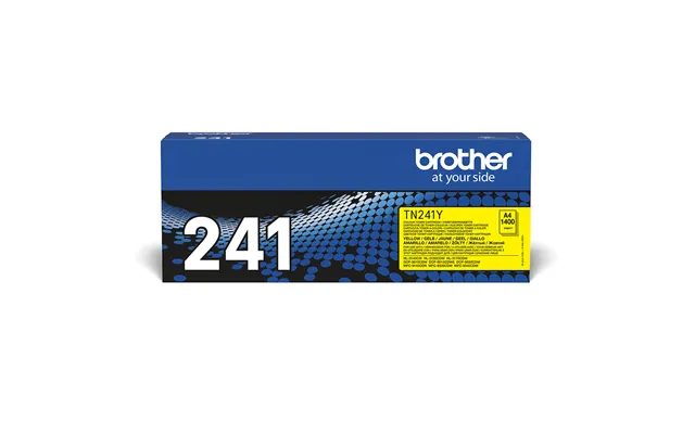 Brother Tn-241y Toner-kit Yellow. 1.4k Pages Iso Iec 19798 For Brother