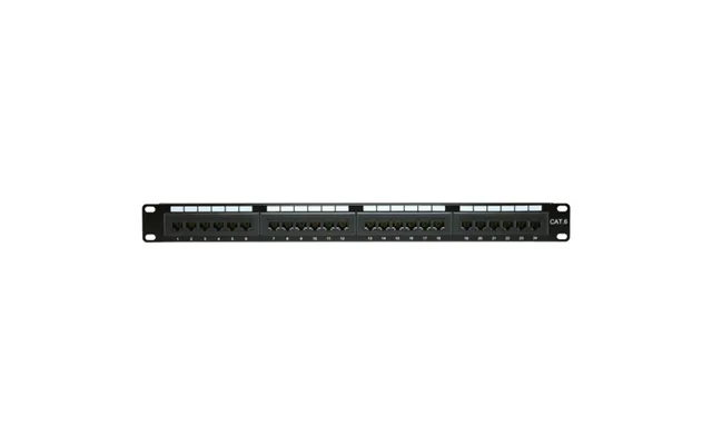 Cablenet 24 Port Cat6 Utp 1u Eco Patch Panel