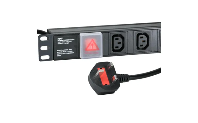 Cablenet 6 Way Iec - C13 Horizontal 1u Pdu With Uk 3m Feed