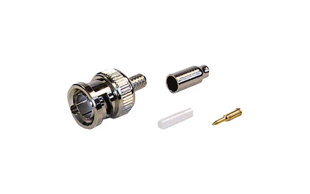 Cablenet Bnc 4 Part Crimp Plug Rg179 Turned