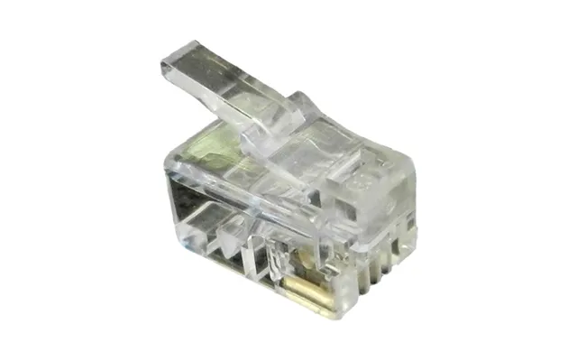 Cablenet Rj10 4p4c 24-26awg Crimp Plug Stranded