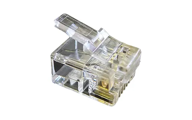 Cablenet Rj12 6p6c 24-26awg Crimp Plug Stranded