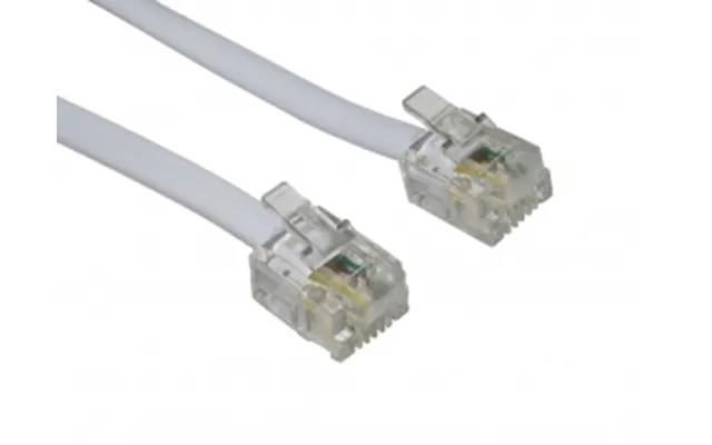 Cables Direct Rj-11. 30m White