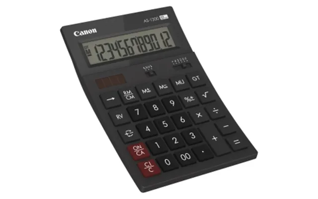 Canon As1200hb Calculator Desktop Basic Grey