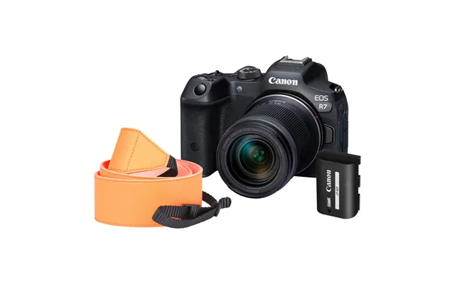 Canon Eos R7 Camera Kit Inc Rf-s 18-50mm Lens. Neck Strap & Additi