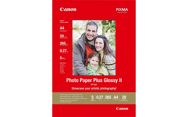 Canon Pp-201 Glossy Ii Photo Paper Plus A4 - 20 Sheets