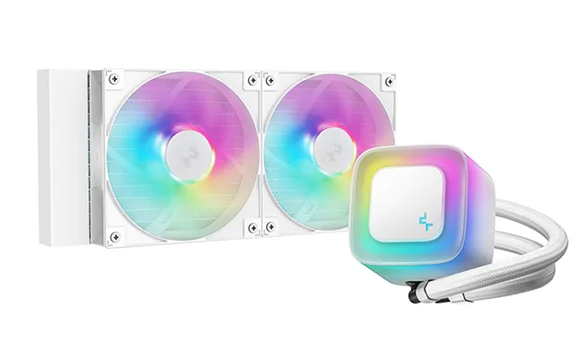 Deepcool Le240 V2 Processor All-in-one Liquid Cooler 12 Cm White
