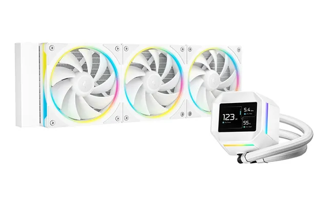 Deepcool Lm360 Wh Processor Liquid Cooling Kit 12 Cm White 1 Pc S