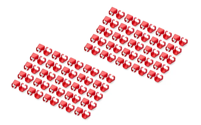 Digitus Color Clips For Patch Cable - Red