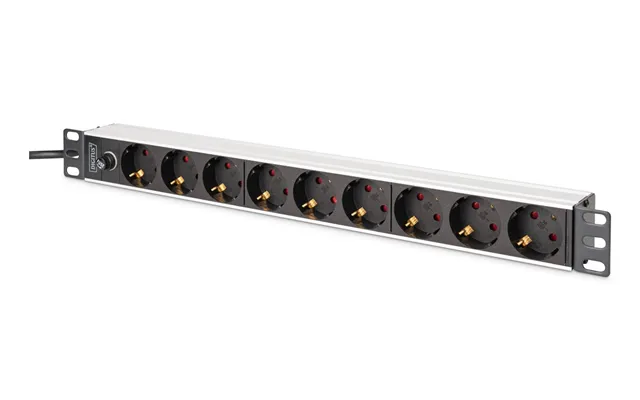 Digitus Dn-95437 Power Distribution Unit Pdu 9 Ac Outlet S 1u Black