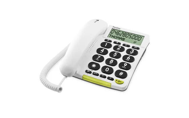 Doro Phoneeasy 312cs Analog Telephone Caller Id White