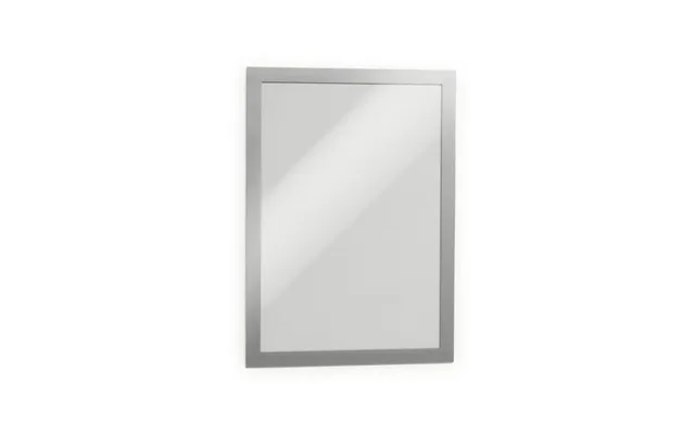 Durable 4872-23 Magnetic Frame A4 Silver