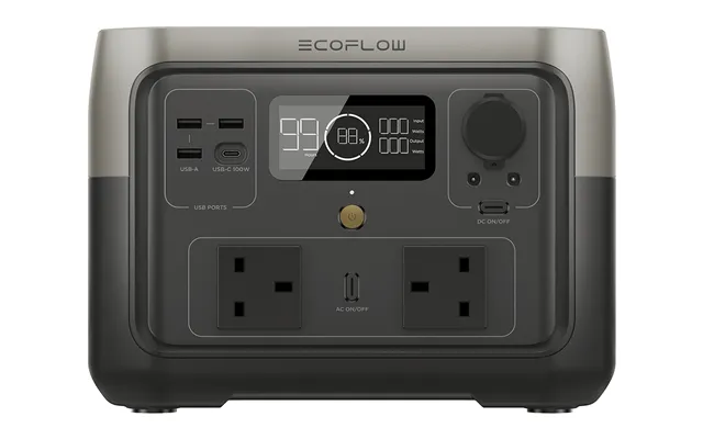 Ecoflow River 2 Max Uk Portable Power Station Lithium Iron Phosphate