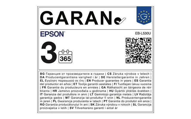 Epson Eb-l530u