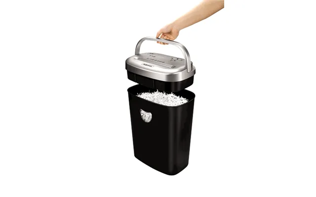 Fellowes 53c Paper Shredder Cross Shredding 22 Cm Black