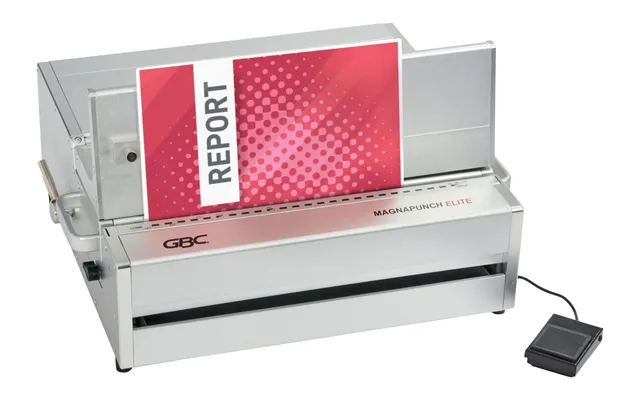 Gbc Magnapunch Elite Electric Multi Die Set Punch With Foot Pedal 30 S