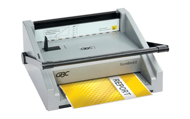 Gbc Surebind 2 Heavy Duty Manual Punch And Strip Binding Machine Capac