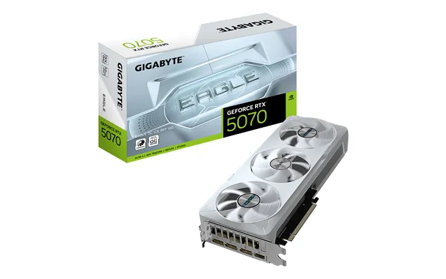 Gigabyte Geforce Rtx 5070 Eagle Oc Ice Sff 12g Graphics Card - 12gb Gd