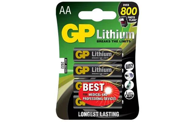 Gp Batteries 103154 Household Battery Rechargeable Battery Aa Lithium
