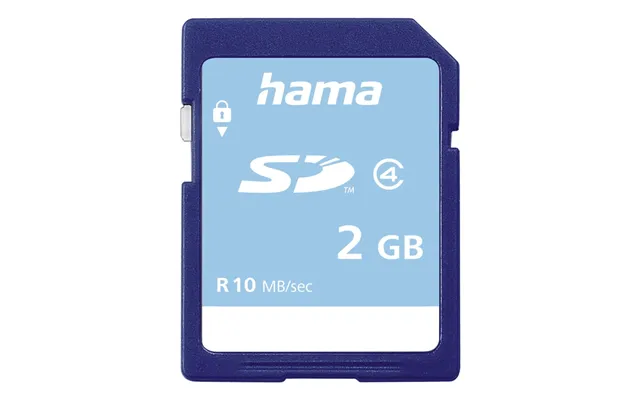 Hama Sd Memory Card 2gb Class 4 10mb S