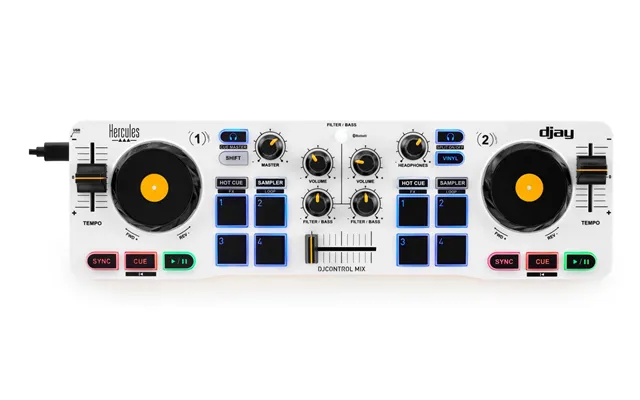 Hercules 4780921 Dj Controller 2 Channels Black. White. Yellow