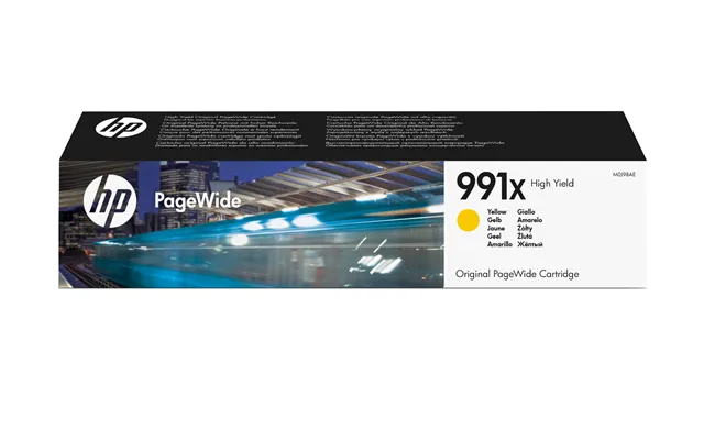 Hp M0j98ae 991x Ink Cartridge Yellow. 16k Pages Iso Iec 19752 182ml Fo product image