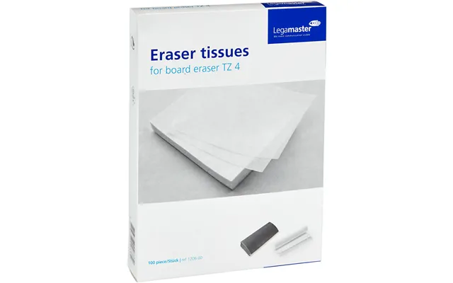 Legamaster Eraser Tissue For Tz 4 Whiteboard Eraser 100pcs